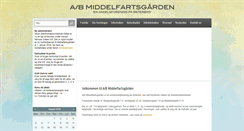 Desktop Screenshot of middelfartsgaarden.dk